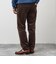【豊富なサイズ展開/S～XL】コール裏フリースストレッチイージーパンツ