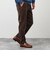 【豊富なサイズ展開/S～XL】コール裏フリースストレッチイージーパンツ