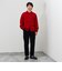 【豊富なサイズ展開/S～XL】コール裏フリースストレッチイージーパンツ