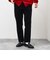 【豊富なサイズ展開/S～XL】コール裏フリースストレッチイージーパンツ