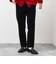 【豊富なサイズ展開/S～XL】コール裏フリースストレッチイージーパンツ