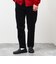 【豊富なサイズ展開/S～XL】コール裏フリースストレッチイージーパンツ