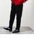 【豊富なサイズ展開/S～XL】コール裏フリースストレッチイージーパンツ