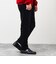 【豊富なサイズ展開/S～XL】コール裏フリースストレッチイージーパンツ
