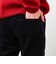 【豊富なサイズ展開/S～XL】コール裏フリースストレッチイージーパンツ