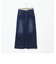 ストレッチデニムスリットタイトロングスカート