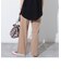 【WEB限定】ストレートスリットリブパンツ#