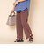 【WEB限定】ストレートスリットリブパンツ#