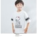 【coen キッズ/ジュニア】クリニクラウン SNOOPY(スヌーピー)フットボールTシャツ