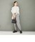 【WEB限定】［洗える］マシュマロミラノリブジョガーパンツ（セットアップ対応可能）