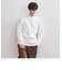 天竺モックネックロングスリーブTシャツ