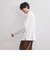 天竺モックネックロングスリーブTシャツ