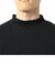 天竺モックネックロングスリーブTシャツ