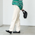 コンフォートバックサテンベイカーパンツ(WEB限定サイズ)