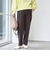 コンフォートバックサテンベイカーパンツ(WEB限定サイズ)
