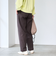 コンフォートバックサテンベイカーパンツ(WEB限定サイズ)