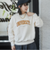 カレッジロゴプリントスウェット