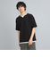 リップルフェイクレイヤードヘンリーネックTシャツ