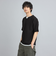 リップルフェイクレイヤードヘンリーネックTシャツ