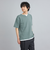 リップルフェイクレイヤードヘンリーネックTシャツ