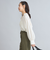 バックシャーリングスキッパーブラウス