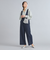 バックシャーリングスキッパーブラウス