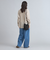 バックシャーリングスキッパーブラウス