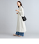 接触冷感リネンレーヨンスキッパーシャツワンピース