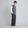 フェイクレイヤードワッフルロングスリーブTシャツ