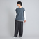 フェイクレイヤードワッフルロングスリーブTシャツ