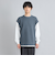 フェイクレイヤードワッフルロングスリーブTシャツ