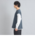 フェイクレイヤードワッフルロングスリーブTシャツ