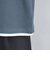 フェイクレイヤードワッフルロングスリーブTシャツ