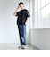 【RONEL】ワイドクルーネックTシャツ