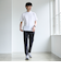 【RONEL】ジャケットネックTシャツ