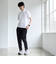 【RONEL】ジャケットネックTシャツ