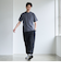 【RONEL】ジャケットネックTシャツ