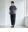 【RONEL】ジャケットネックTシャツ