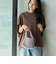 SARAH TWISTドルマンコクーンプルオーバー