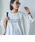 ピグメントプリントビッグTシャツ