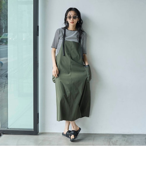 未使用☆YAECA　ヤエカ　エプロンコート　ワンピース YAECA WRITE / Apron | PEOPLE | ピープル