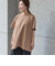 【WEB限定】フハクドッキングバックプリーツTシャツ
