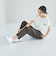 マルチファンクションやみつきテーパードパンツ（WEB限定サイズ）