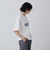 パウダーケミカルウォッシュロゴTシャツ