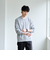【RONEL】ハイゲージクリアVネックニット