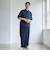 【RONEL】フクレ2重織イージーワイドパンツ