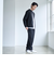 【RONEL】フクレ2重織イージーテーパードパンツ