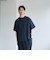 【RONEL】フクレ2重織ハーフスリーブ
