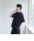 【RONEL】フクレ2重織ハーフスリーブ