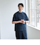 【RONEL】フクレ2重織ハーフスリーブ